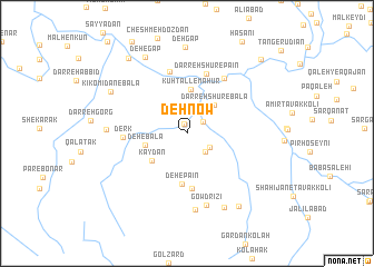 map of Deh Now