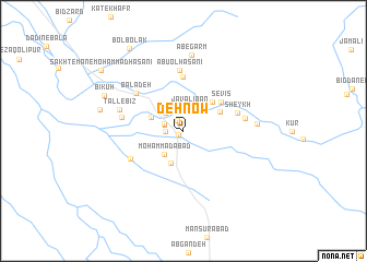 map of Deh Now