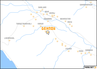 map of Deh Now