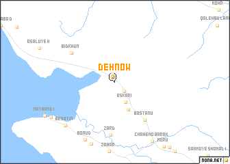 map of Dehnow