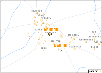 map of Deh Now