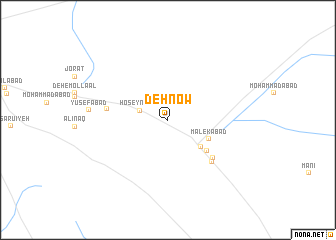 map of Deh Now