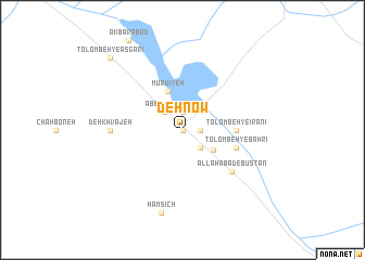 map of Deh Now