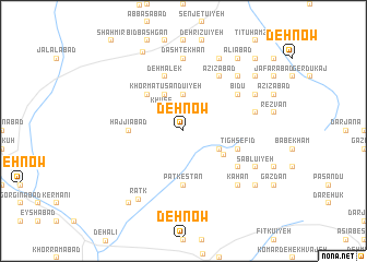 map of Deh Now