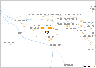 map of Deh Now