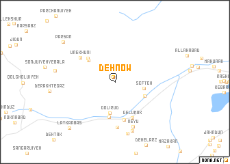 map of Deh Now