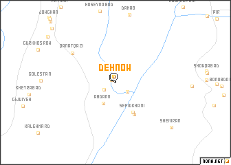 map of Deh Now