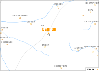 map of Deh Now