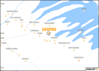 map of Deh Now