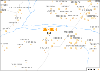 map of Deh Now