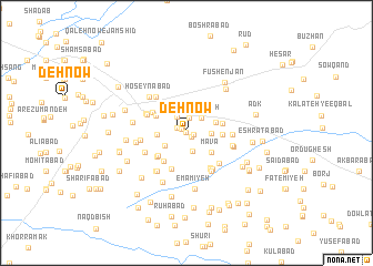 map of Dehnow