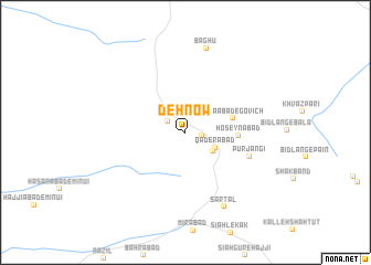 map of Deh Now