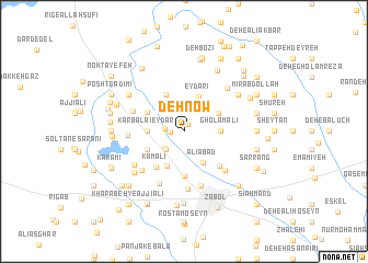 map of Deh Now