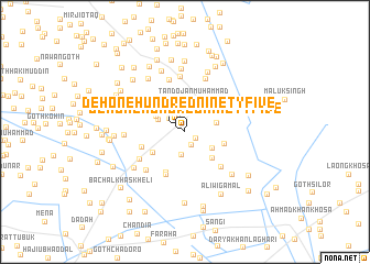 map of Deh One Hundred Ninety-five