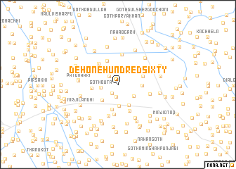 map of Deh One Hundred Sixty