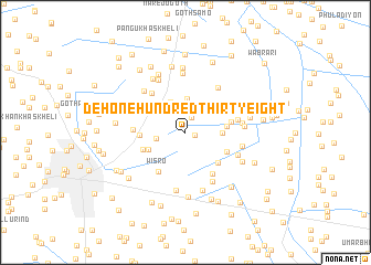 map of Deh One Hundred Thirty-eight