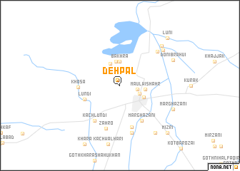 map of Dehpāl