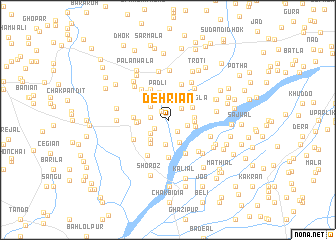 map of Dehriān