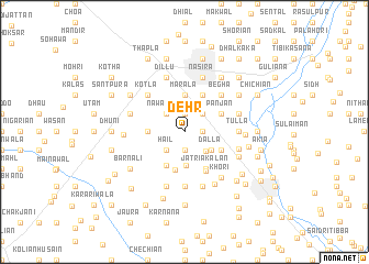 map of Dehr