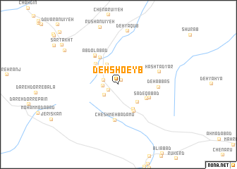 map of Deh Sho‘eyb