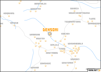 map of Deh Somī