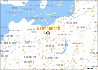 map of Dehta Bhayo