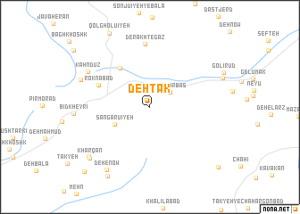 map of Dehtak