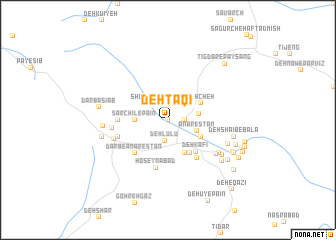 map of Deh Taqī