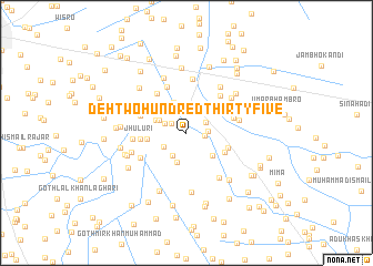 map of Deh Two Hundred Thirty-five