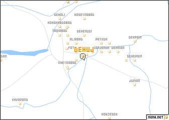 map of Dehūj