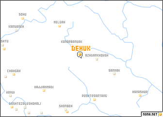 map of Dehūk