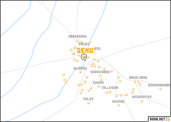 map of Dehū