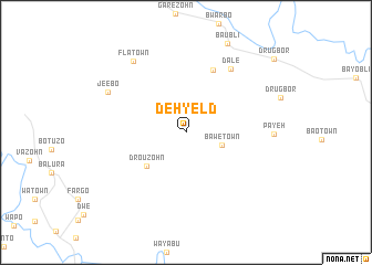 map of Dehyeld