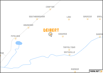 map of Deibert