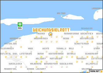 map of Deich-und Sielrott