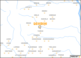 map of Deikakhi