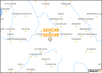 map of Deikcha