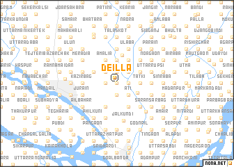 map of Deilla