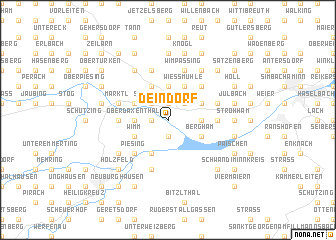 map of Deindorf
