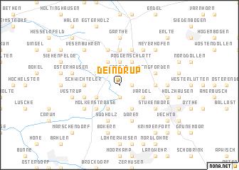 map of Deindrup