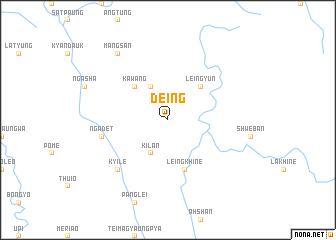 map of Deing