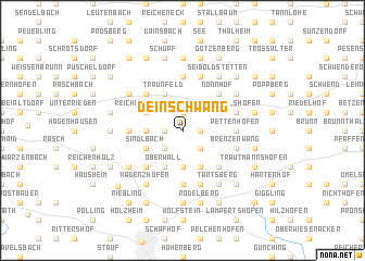 map of Deinschwang