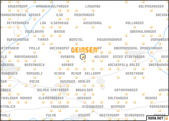 map of Deinsen