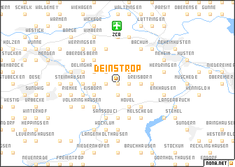 map of Deinstrop