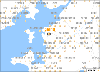 map of Deiro