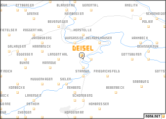 map of Deisel