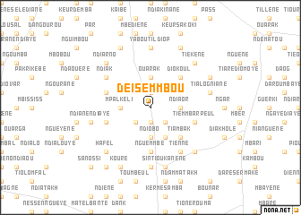 map of Deï Semmbou