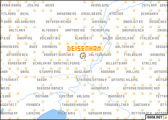 map of Deisenham