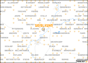 map of Deislkühn