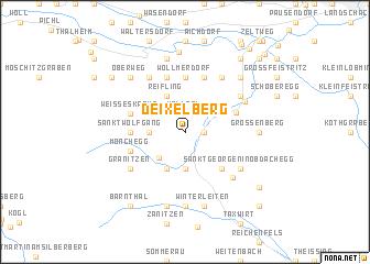 map of Deixelberg